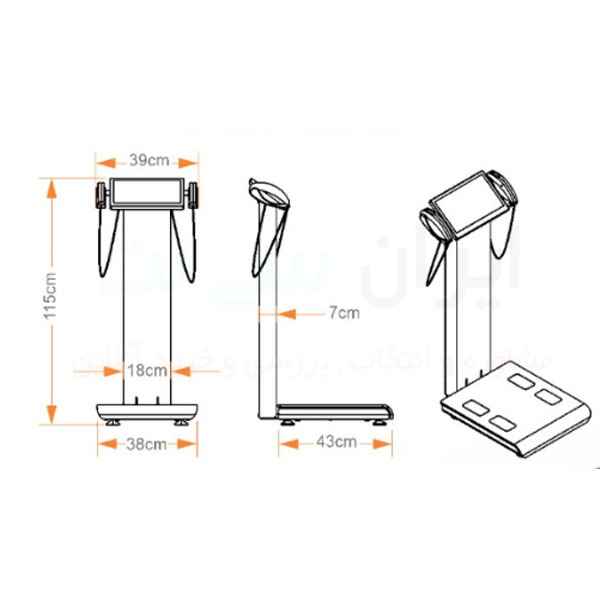 دستگاه آنالایزر بدن آنیا مدل Anea 1203