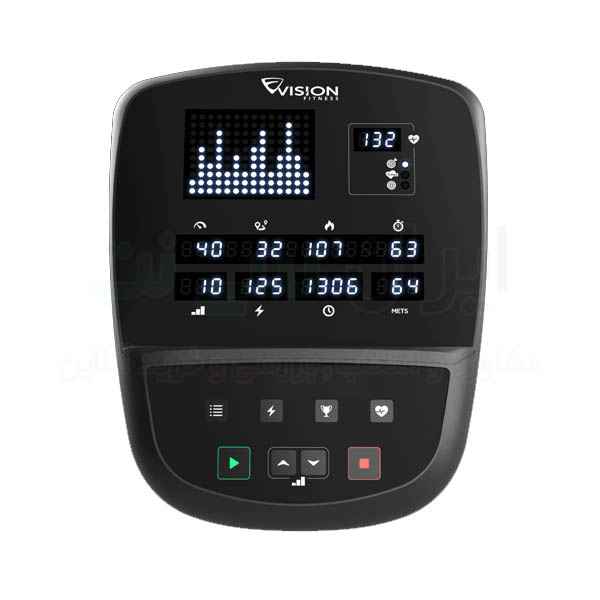 دوچرخه ثابت ایستاده باشگاهی ویژن مدل VISION U60-04