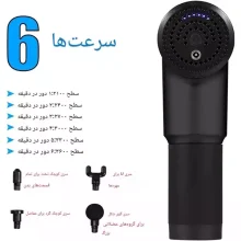 ماساژور تفنگی بدن ارس مدل ARES RS G101