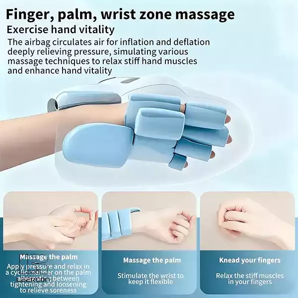ماساژور دست هوشمند لیرکن مدل SMART HAND MASSAGER
