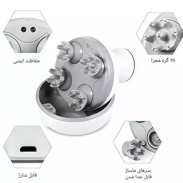ماساژور سر ارس مدل ARES RS S101