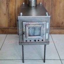 بخاری هیزمی استیل سفری مجیکمپ مدل کلاسیک