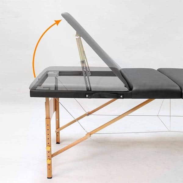 مشخصات، قیمت و خرید تخت ماساژ کانفی کر مدل پایه چوبی Confycare