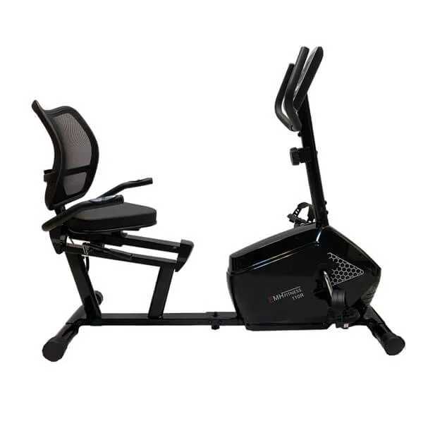 دوچرخه ثابت نشسته پشتی دار ای ام اچ مدل EMH FITNESS 110R