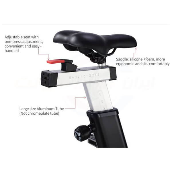 دوچرخه ثابت ایربایک جی مکس مدل Gymax K900