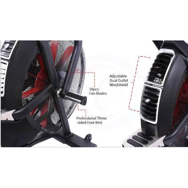 دوچرخه ثابت ایربایک جی مکس مدل Gymax K900