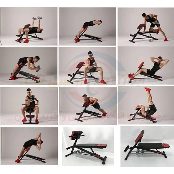 نیمکت چندکاره مارشال فیتنس مدل MF-0072