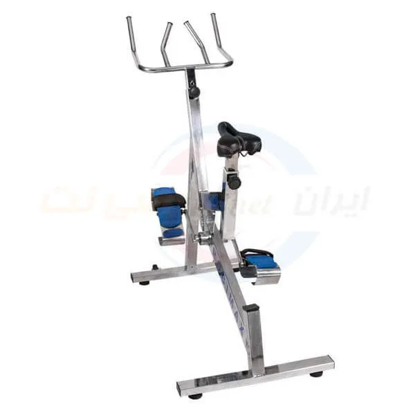 دوچرخه ثابت آبی روبیمکث مدل بلبرینگی Robimax