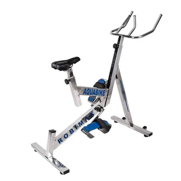 دوچرخه ثابت آبی روبیمکث مدل بلبرینگی Robimax