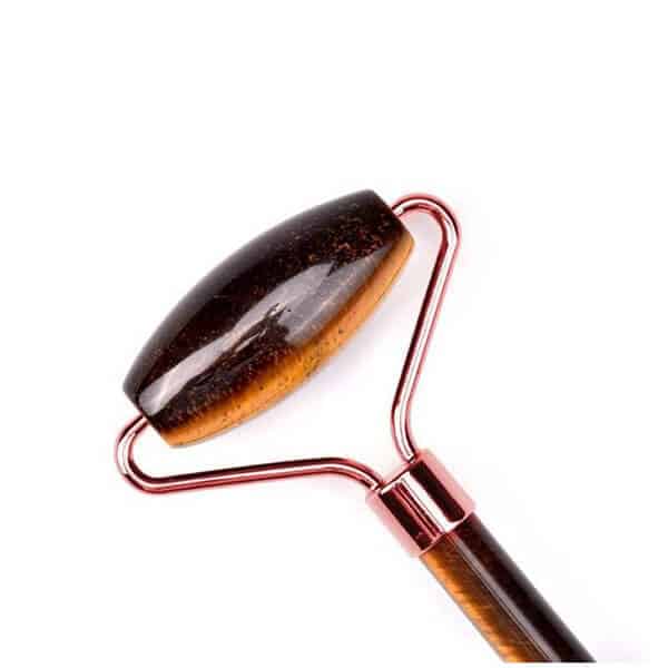 ماساژور رولی صورت ریلکس مدل سنگ چشم ببر رزگلد Relax