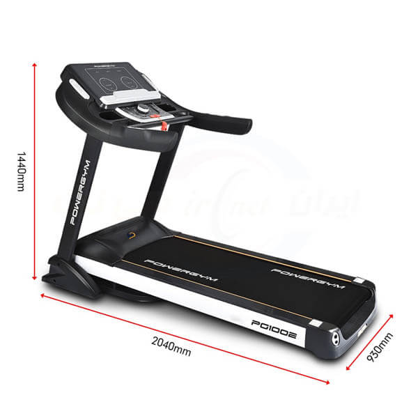 تردمیل باشگاهی پاورجیم مدل POWERGYM PG1002